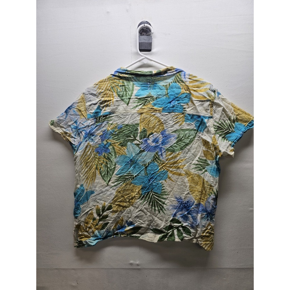 Lot of 7 VTG 90s Hawaiian Shirts Short Sleeve Tropical Floral Resortwear Retro - Picture 9 of 16